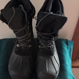 Totes Black Men's Winter Boots